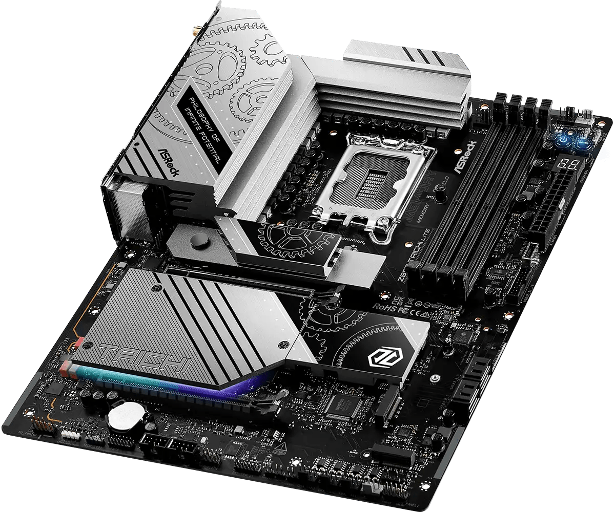 ASRock Z890 Taichi Lite LGA1851 Socket Gaming Motherboard - Vektra Computers LLC ASRock Z890 Taichi Lite LGA1851 Socket Gaming Motherboard - Vektra Computers LLC